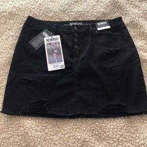 Rewash vintage reunion mini skirt